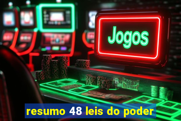 resumo 48 leis do poder